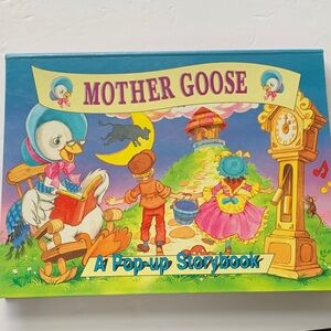 Mother Goose A Pop-up Storybook - Colorful Illustrated Children’s Book